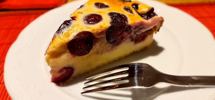 CLAFOUTIS À LA CERISE – Clafoutis s třešněmi